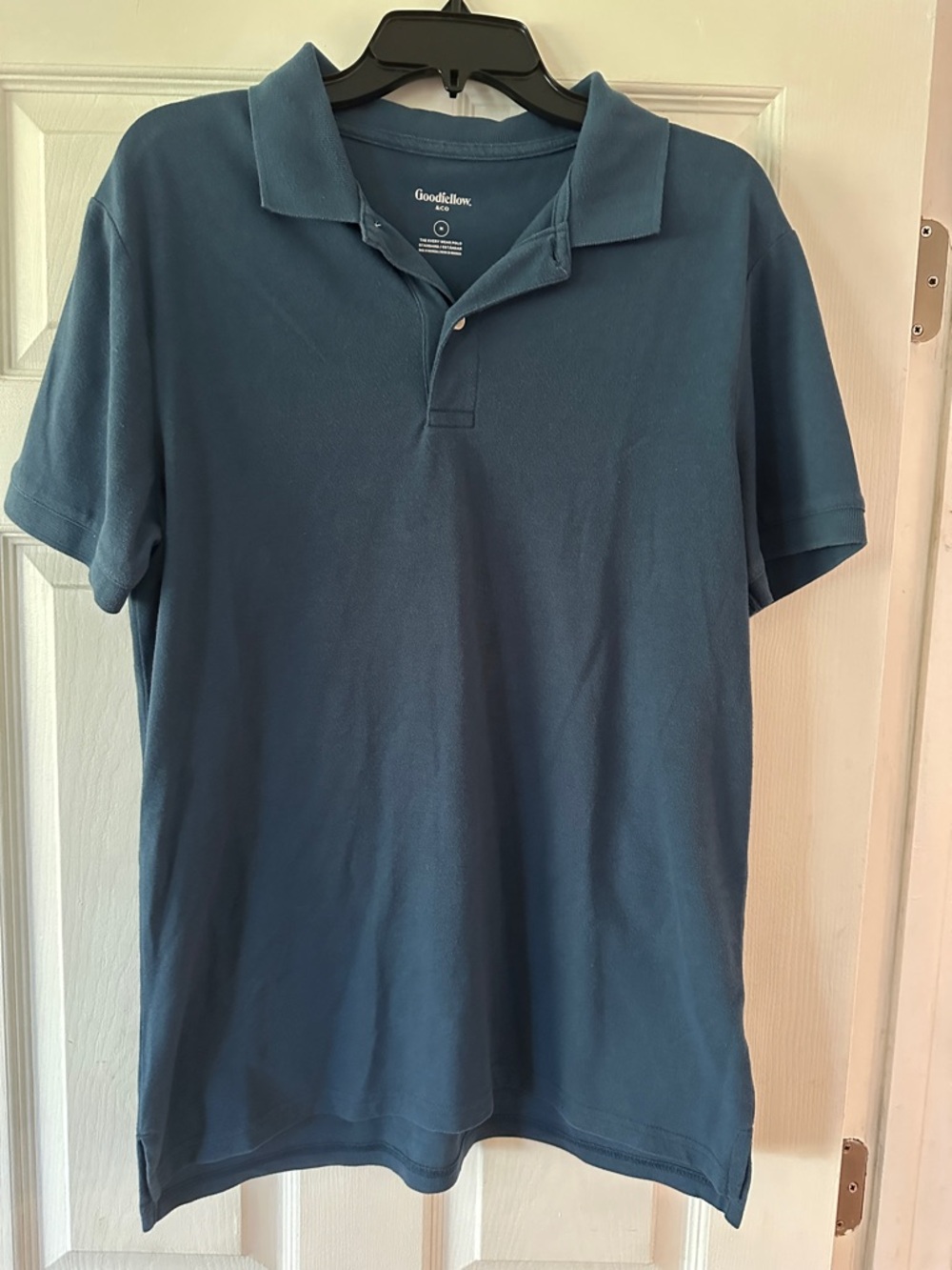 Goodfellow & Co Teal-Blue Short Sleeve Polo